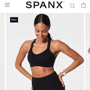 Flex feel mid impact sports bra size medium